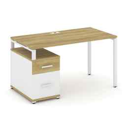 Стол рабочий Concept CN.SP-307 Металл белый